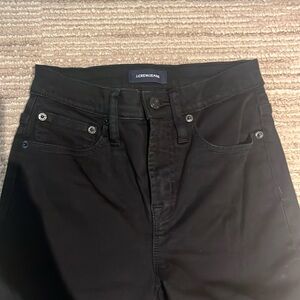 JCrew, black skinny jeans!